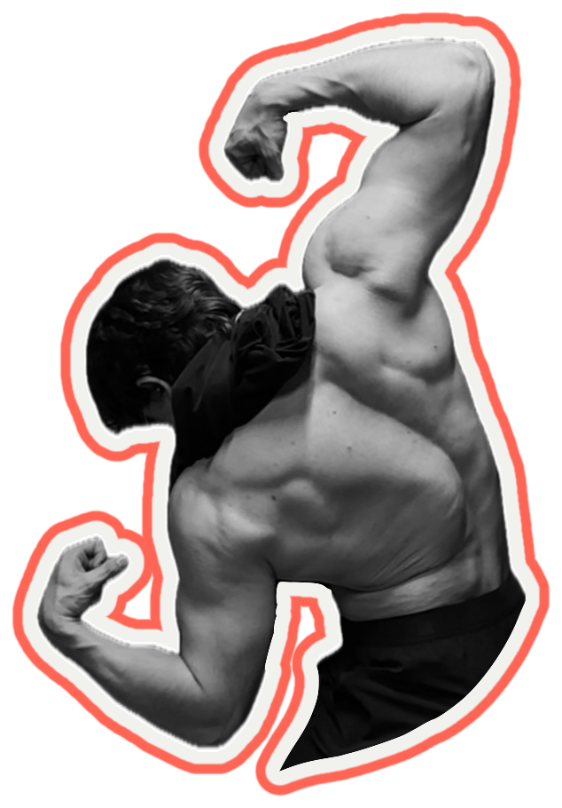 Noah's current back physique